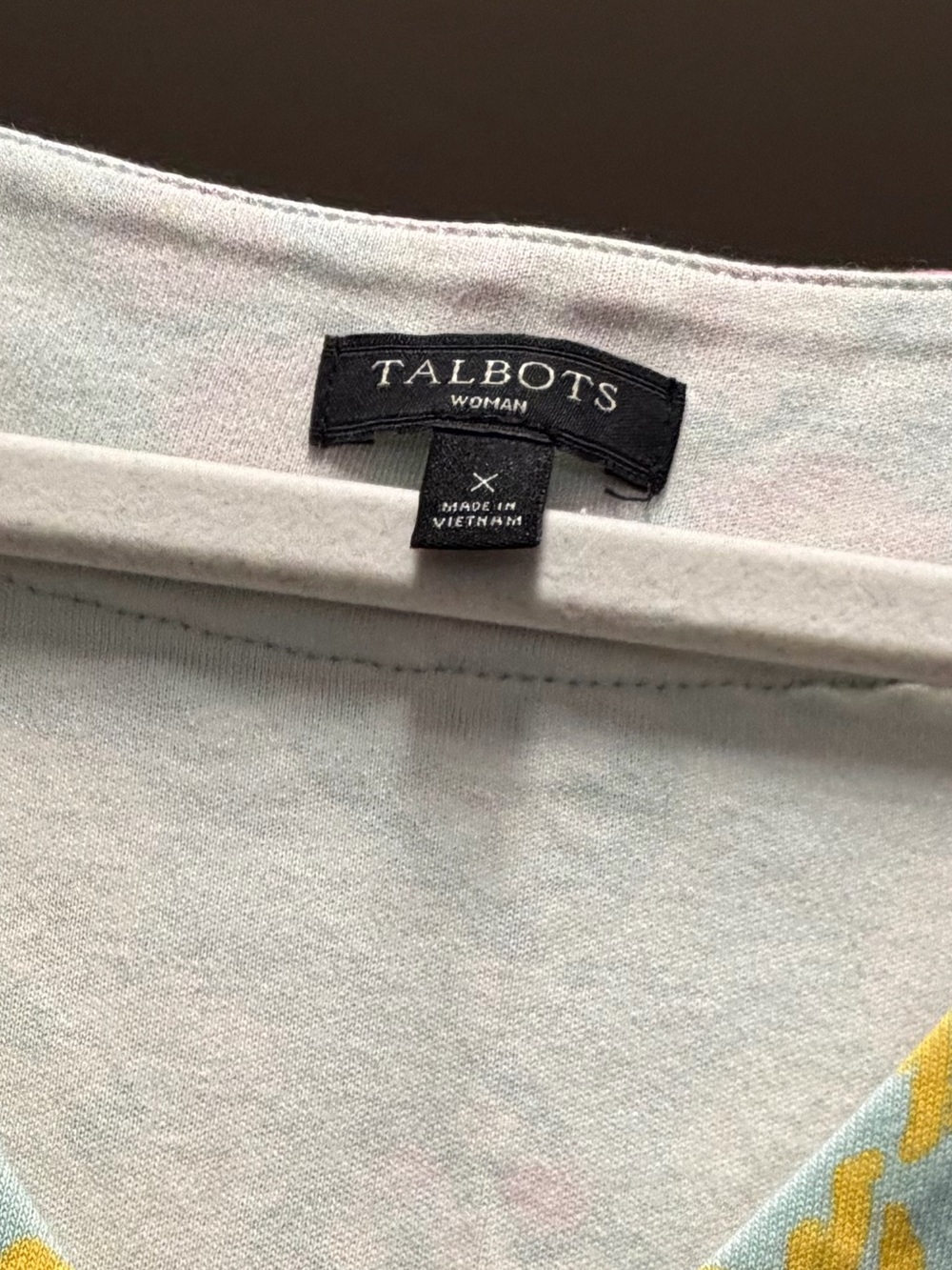 Talbots Vibrant medallion interlock shift Sleeveless Dress - Picture 5 of 8